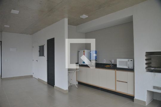 Área comum - Churrasqueira de apartamento para alugar com 2 quartos, 46m² em Campestre, Santo André