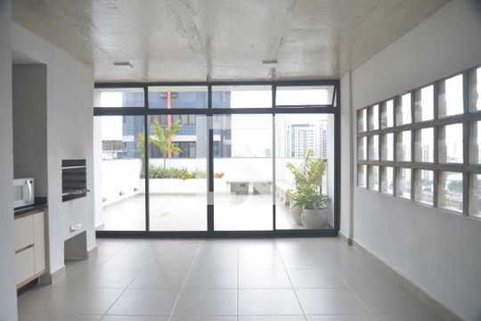 Área comum - Churrasqueira de apartamento para alugar com 2 quartos, 46m² em Campestre, Santo André