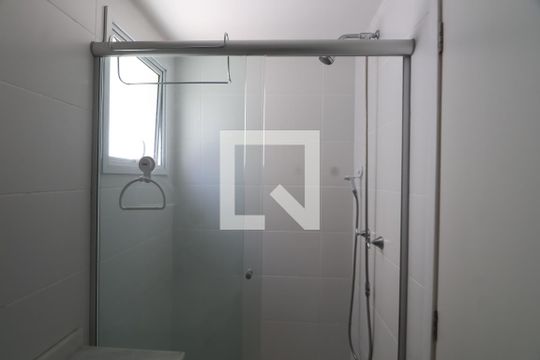Banheiro da Suíte de apartamento à venda com 3 quartos, 85m² em Marechal Rondon, Canoas