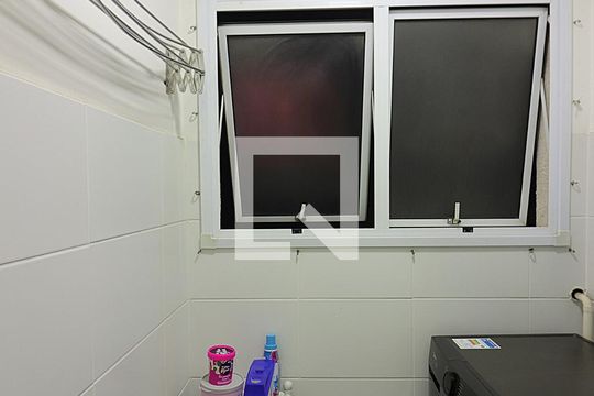 Área de Serviço de apartamento à venda com 2 quartos, 56m² em Planalto, São Bernardo do Campo