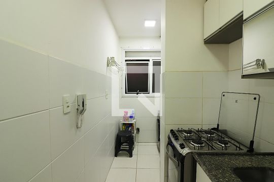 Cozinha de apartamento à venda com 2 quartos, 56m² em Planalto, São Bernardo do Campo