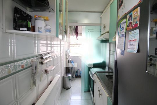 Cozinha de apartamento à venda com 2 quartos, 50m² em Lauzane Paulista, São Paulo