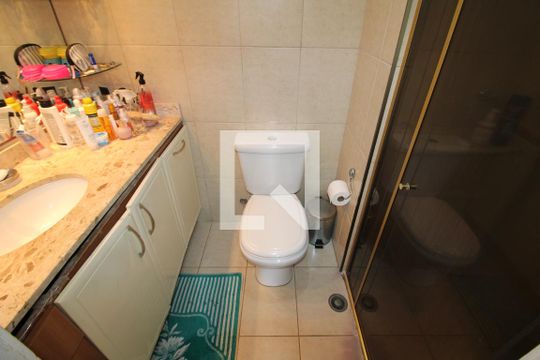 Banheiro de apartamento à venda com 2 quartos, 50m² em Lauzane Paulista, São Paulo