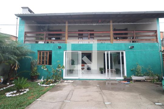 Fachada da casa dos fundos de casa à venda com 2 quartos, 219m² em Liberdade, Novo Hamburgo