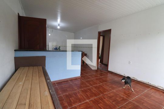 Casa da Frente - Sala e Cozinha de casa à venda com 2 quartos, 219m² em Liberdade, Novo Hamburgo