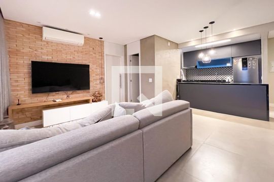 Sala de apartamento para alugar com 2 quartos, 94m² em Centro, São Bernardo do Campo