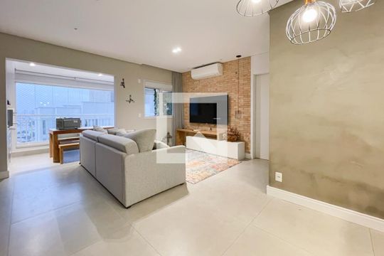 Sala  de apartamento para alugar com 2 quartos, 94m² em Centro, São Bernardo do Campo