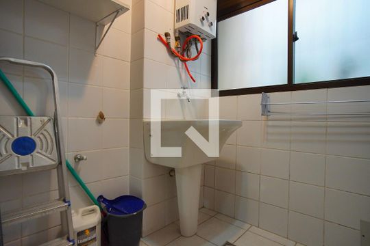 Cozinha e Área de Serviço de apartamento para alugar com 1 quarto, 54m² em Petrópolis, Porto Alegre