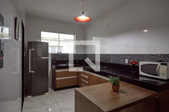 Cozinha de apartamento à venda com 3 quartos, 170m² em Cidade Nova, Belo Horizonte