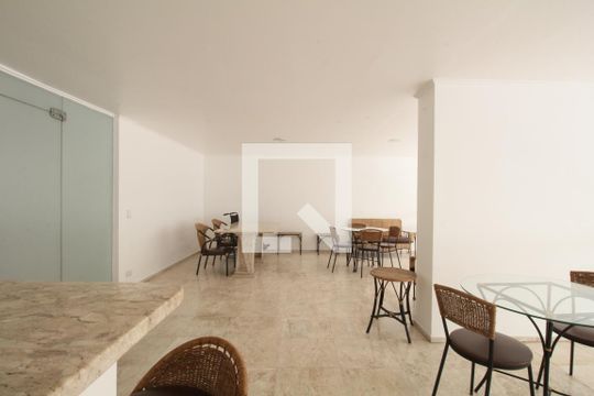 Área comum - Salão de festas de apartamento para alugar com 2 quartos, 67m² em Real Parque, São Paulo