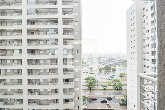Vista da Sala de apartamento à venda com 1 quarto, 36m² em Jardim do Mar, São Bernardo do Campo
