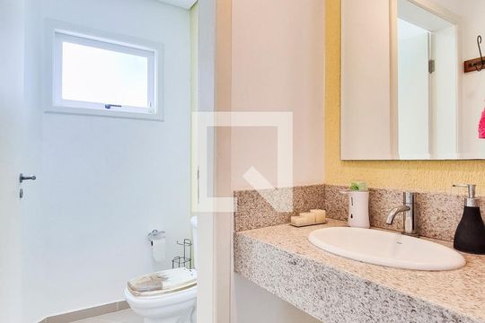 Lavabo de casa de condomínio para alugar com 4 quartos, 349m² em Urbanova, São José dos Campos