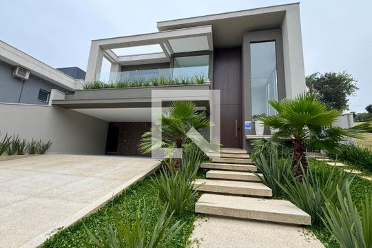 Fachada de casa de condomínio à venda com 4 quartos, 556m² em Colinas da Anhanguera, Santana de Parnaíba