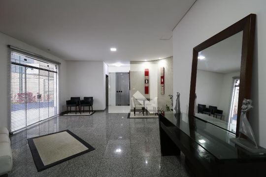 Área Comum - Hall de apartamento à venda com 4 quartos, 139m² em Jardim, Santo André