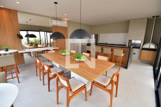 Área comum - Salão de festas de casa de condomínio à venda com 2 quartos, 85m² em Parque Taquaral, Campinas
