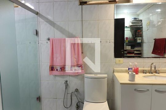 Quarto 1 - Suíte Banheiro  de apartamento à venda com 2 quartos, 140m² em Jardim Wallace Simonsen, São Bernardo do Campo