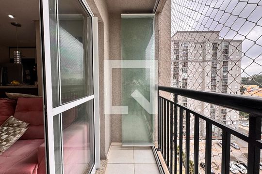 Sacada de apartamento para alugar com 2 quartos, 50m² em Vila Metalúrgica, Santo André