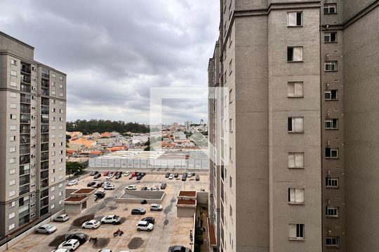 Vista da Sacada de apartamento para alugar com 2 quartos, 50m² em Vila Metalúrgica, Santo André