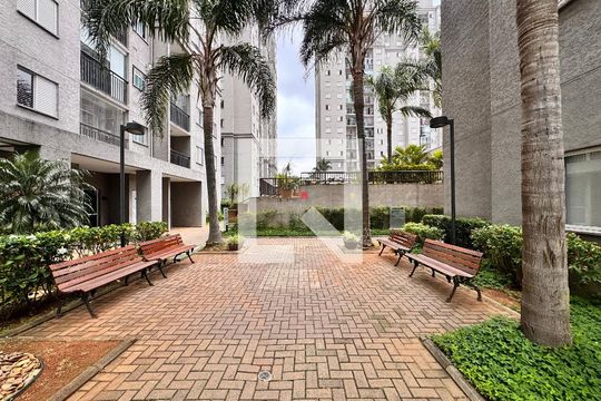 Área comum de apartamento para alugar com 2 quartos, 50m² em Vila Metalúrgica, Santo André