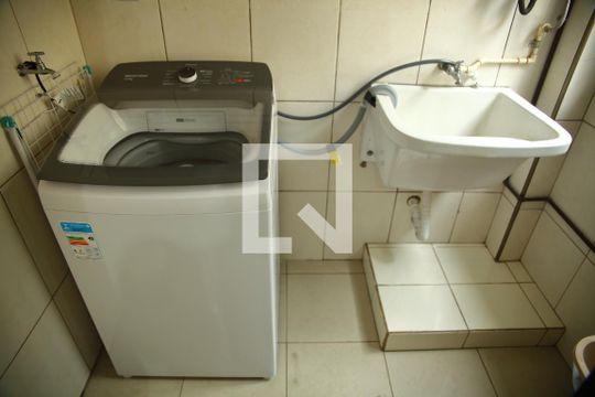 Área de Serviço de apartamento à venda com 2 quartos, 68m² em Vila Jerusalem, São Bernardo do Campo