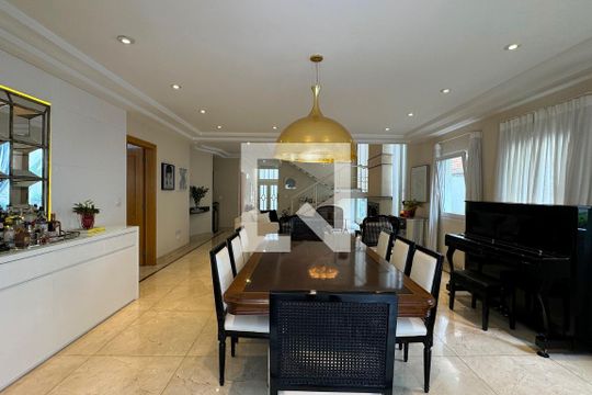 Sala de Jantar de casa de condomínio à venda com 4 quartos, 400m² em Residencial Tres (alphaville), Santana de Parnaíba