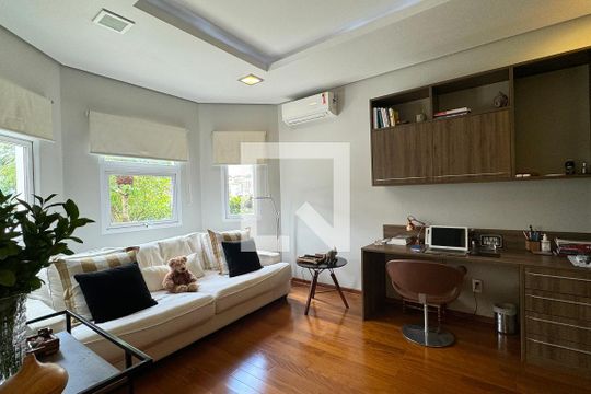 Escritório de casa de condomínio à venda com 4 quartos, 400m² em Residencial Tres (alphaville), Santana de Parnaíba
