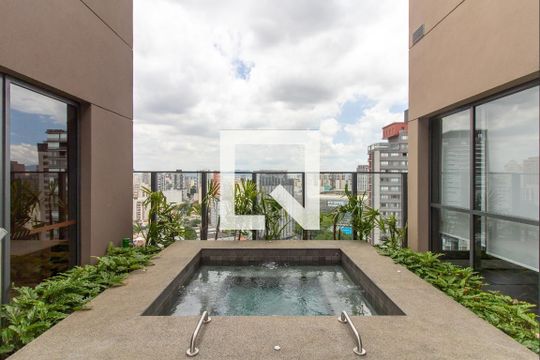 Área comum de kitnet/studio à venda com 1 quarto, 45m² em Perdizes, São Paulo