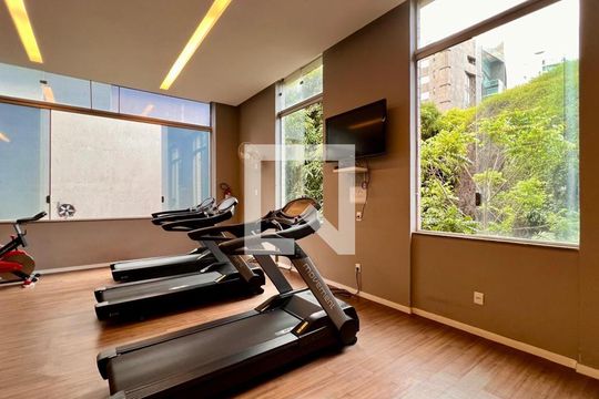 Área comum - Academia de apartamento à venda com 4 quartos, 300m² em Luxemburgo, Belo Horizonte