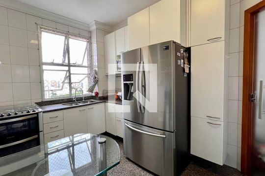 cozinha de apartamento à venda com 4 quartos, 300m² em Luxemburgo, Belo Horizonte