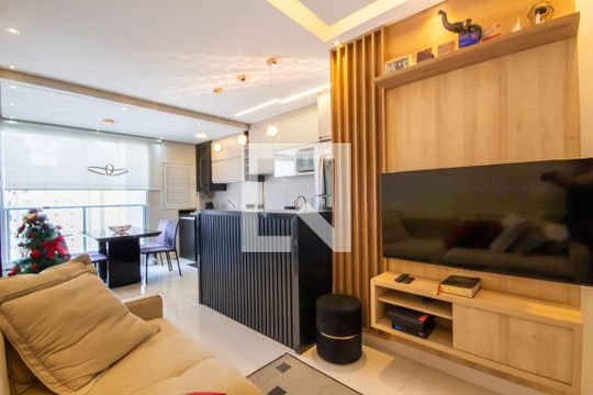Sala de apartamento para alugar com 2 quartos, 47m² em Centro, Osasco