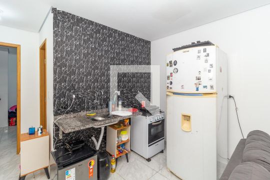 Cozinha de apartamento à venda com 1 quarto, 35m² em Penha de França, São Paulo