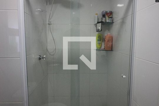 Banheiro Social de apartamento à venda com 2 quartos, 75m² em Jardim Sao Francisco, São Bernardo do Campo