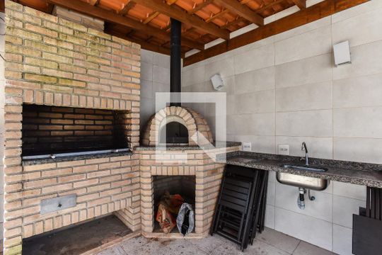 Área comum - Churrasqueira de apartamento à venda com 2 quartos, 75m² em Jardim Sao Francisco, São Bernardo do Campo