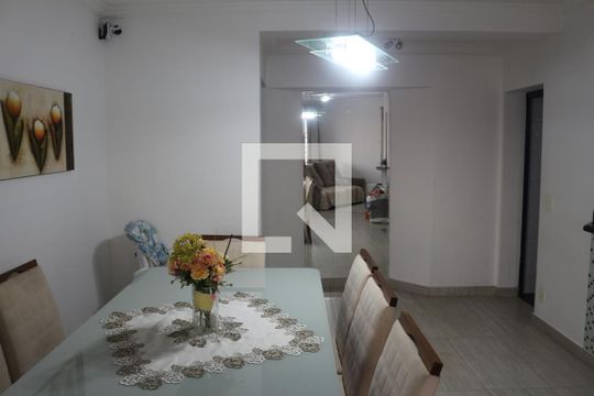 Sala de apartamento para alugar com 3 quartos, 120m² em Santa Paula, São Caetano do Sul