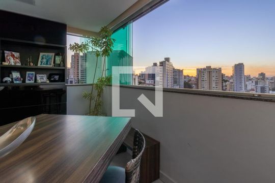 varanda de apartamento à venda com 3 quartos, 107m² em Anchieta, Belo Horizonte