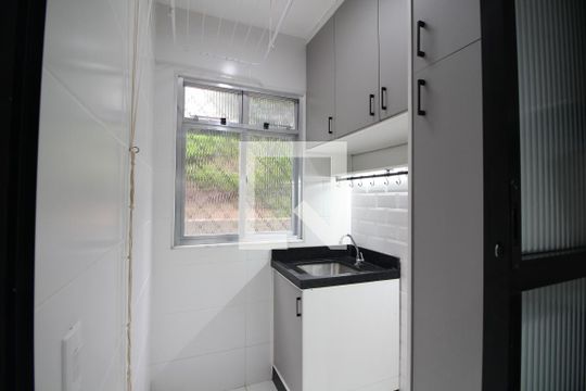 Área de Serviço de apartamento para alugar com 2 quartos, 52m² em Freguesia (jacarepaguá), Rio de Janeiro