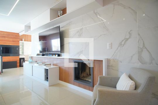 Sala de Estar de apartamento à venda com 3 quartos, 221m² em Rio Branco, Porto Alegre