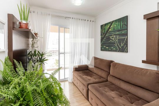 Sala de apartamento à venda com 2 quartos, 50m² em Santo Amaro, São Paulo