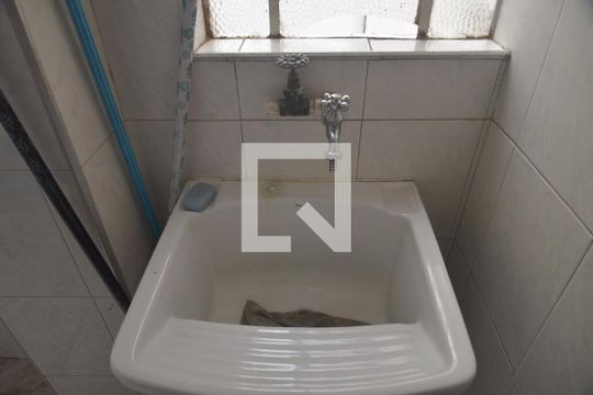 Lavanderia de apartamento à venda com 3 quartos, 78m² em Campestre, Santo André