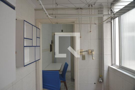 Lavanderia de apartamento à venda com 3 quartos, 78m² em Campestre, Santo André