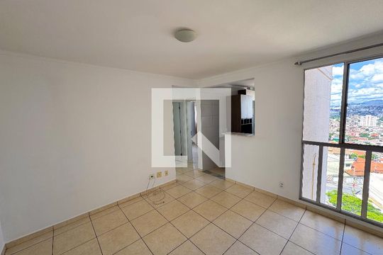 Sala de apartamento à venda com 2 quartos, 49m² em Diamante, Contagem