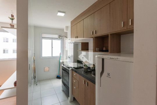 Cozinha de apartamento para alugar com 2 quartos, 8442m² em Fundacao da Casa Popular, Campinas