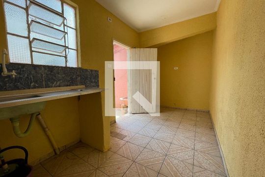 Sala/Cozinha de casa para alugar com 1 quarto, 55m² em Jaguaré, São Paulo