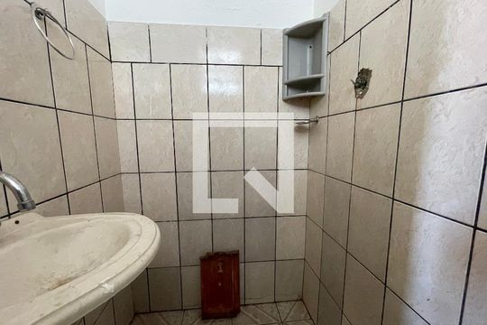 Banheiro da Suíte de casa para alugar com 1 quarto, 55m² em Jaguaré, São Paulo