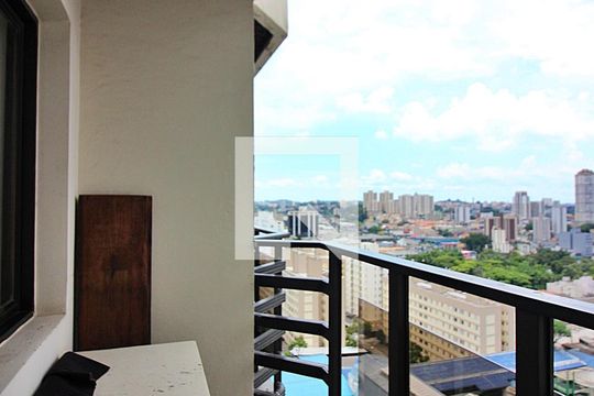 Sala Sacada de apartamento para alugar com 1 quarto, 52m² em Centro, São Bernardo do Campo