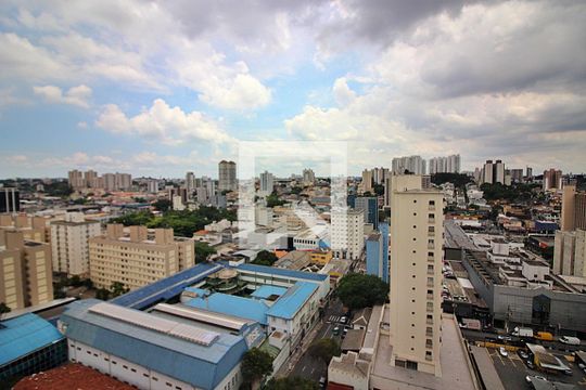 Sala Sacada Vista de apartamento para alugar com 1 quarto, 52m² em Centro, São Bernardo do Campo