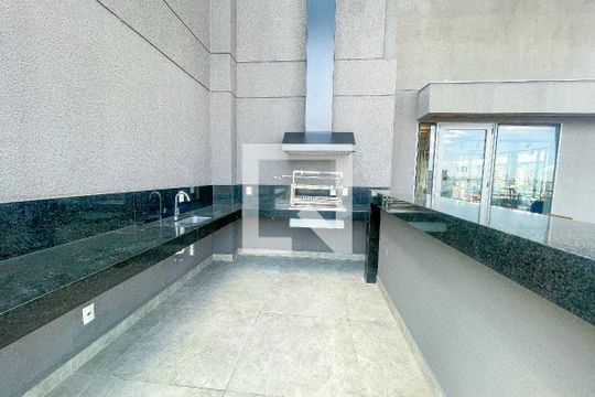Área comum - Churrasqueira de kitnet/studio para alugar com 1 quarto, 21m² em Jardim Paulista, São Paulo