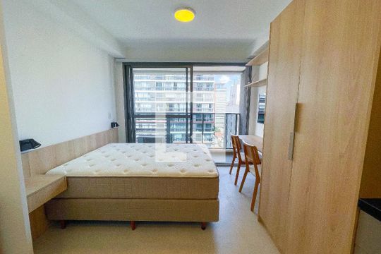 Studio de kitnet/studio para alugar com 1 quarto, 21m² em Jardim Paulista, São Paulo