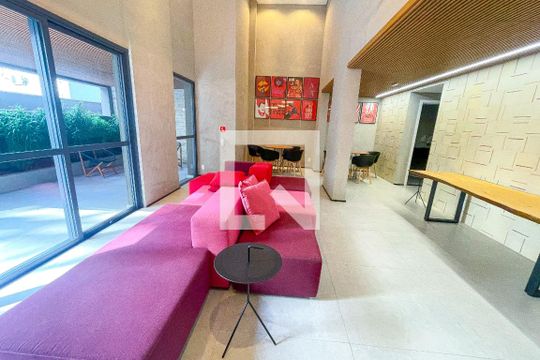 Área comum - Salão de festas de kitnet/studio para alugar com 1 quarto, 21m² em Jardim Paulista, São Paulo