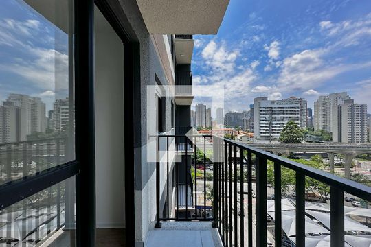 Sacada de apartamento para alugar com 1 quarto, 27m² em Campo Belo, São Paulo